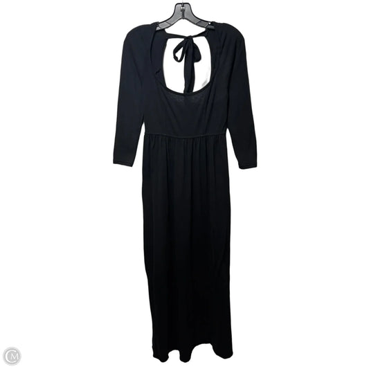 Open Back Dress Casual Maxi By Free People In Black, Size: Xs