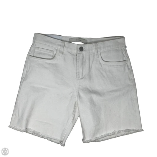 The 7” Lara Bermuda Shorts By Joes Jeans In White Denim, Size: 0/25