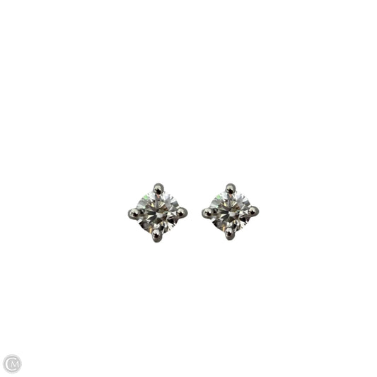 Sterling Silver & Moissanite 0.25Ct Stud Earrings