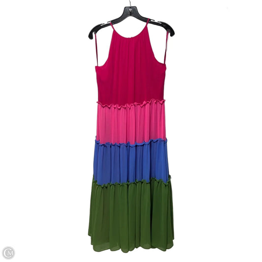 Dress Casual Maxi By Chicos In Multi-colored, Size: 8