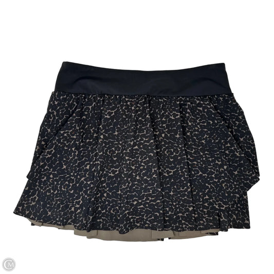 Athletic Skort By Varley In Animal Print, Size: M