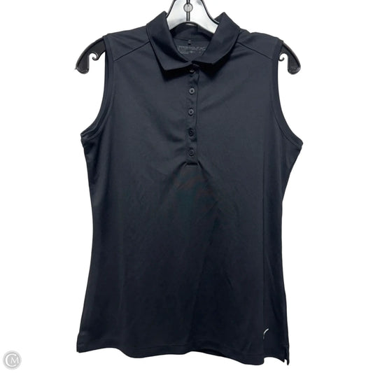 Athletic Tank Top By Nike Apparel In Black, Size: M