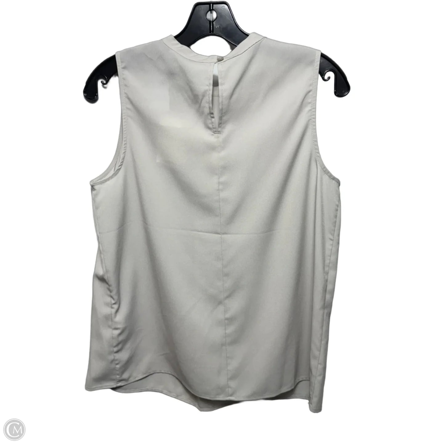Top Sleeveless By Banana Republic In Grey, Size: S