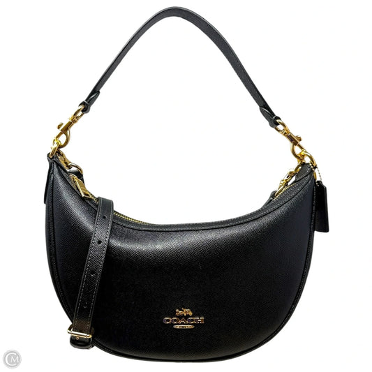 Aria Shoulder Bag In Crossgrain Leather Designer By Coach, Size: Medium
