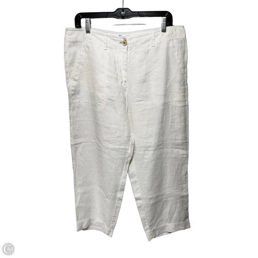 Pants Linen By Tommy Bahama In White, Size: 10