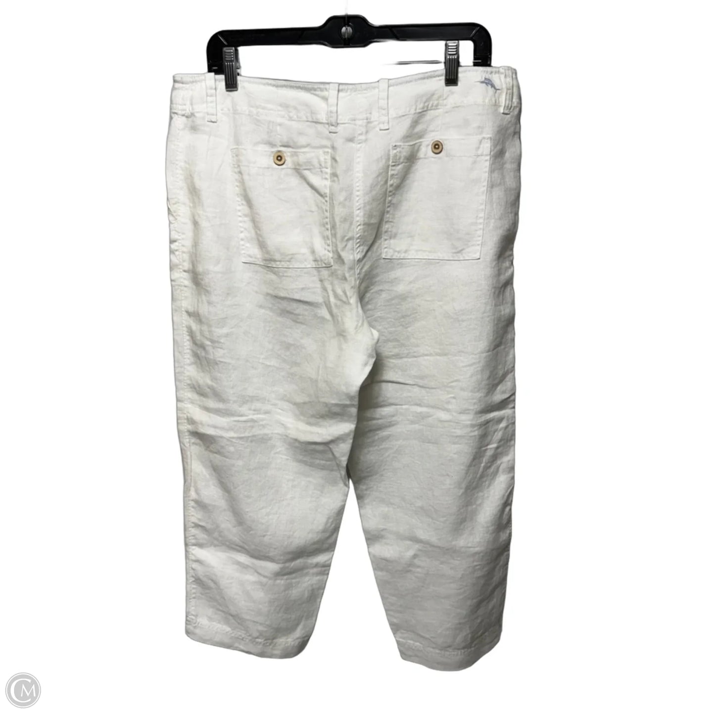 Pants Linen By Tommy Bahama In White, Size: 10