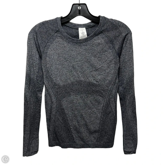 Athletic Top Long Sleeve Crewneck By Athleta In Grey, Size: Xs