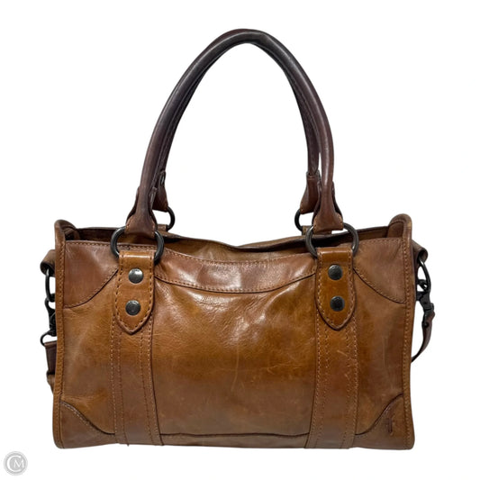 Melissa Satchel Handbag Designer By Frye, Size: Medium
