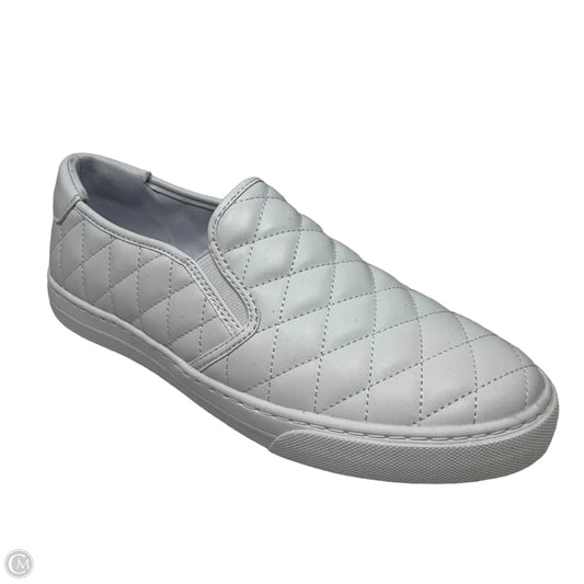 Quilted Slip On Shoes Sneakers By Easy Spirit In White, Size: 8