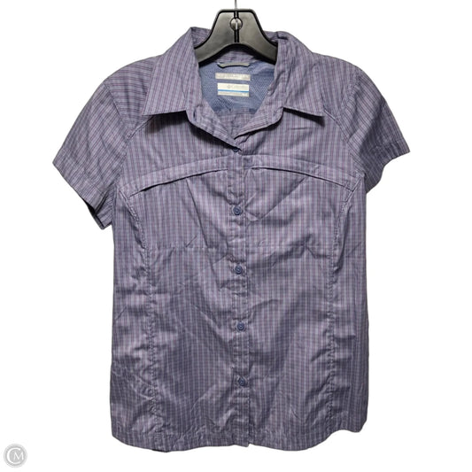 Top Short Sleeve By Columbia In Multi-colored, Size: M