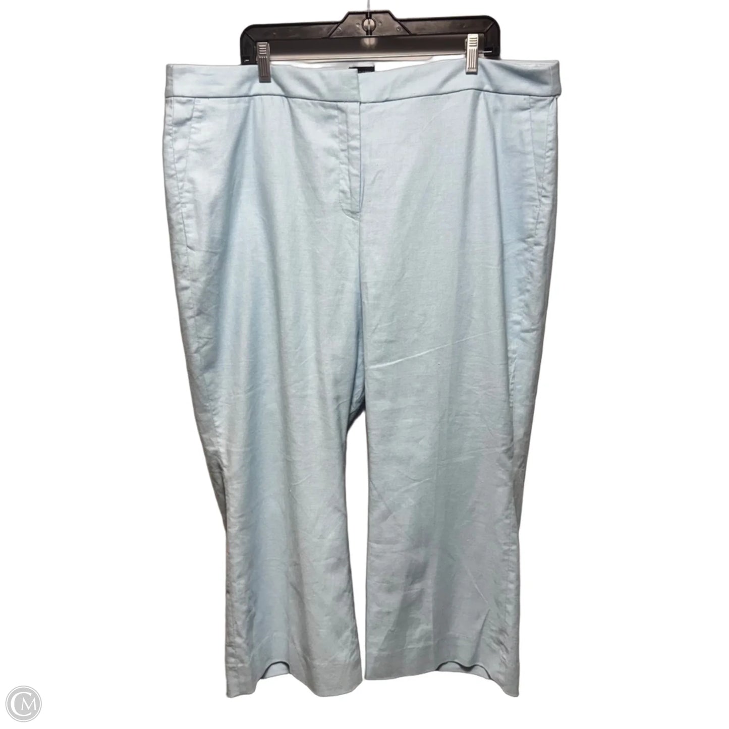 Kelsey Pants Linen By J. Crew In Blue, Size: 20