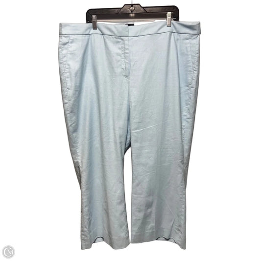 Kelsey Pants Linen By J. Crew In Blue, Size: 20