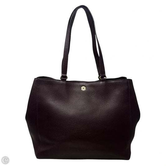 Allyn Tote Leather By Dagne Dover, Size: Large
