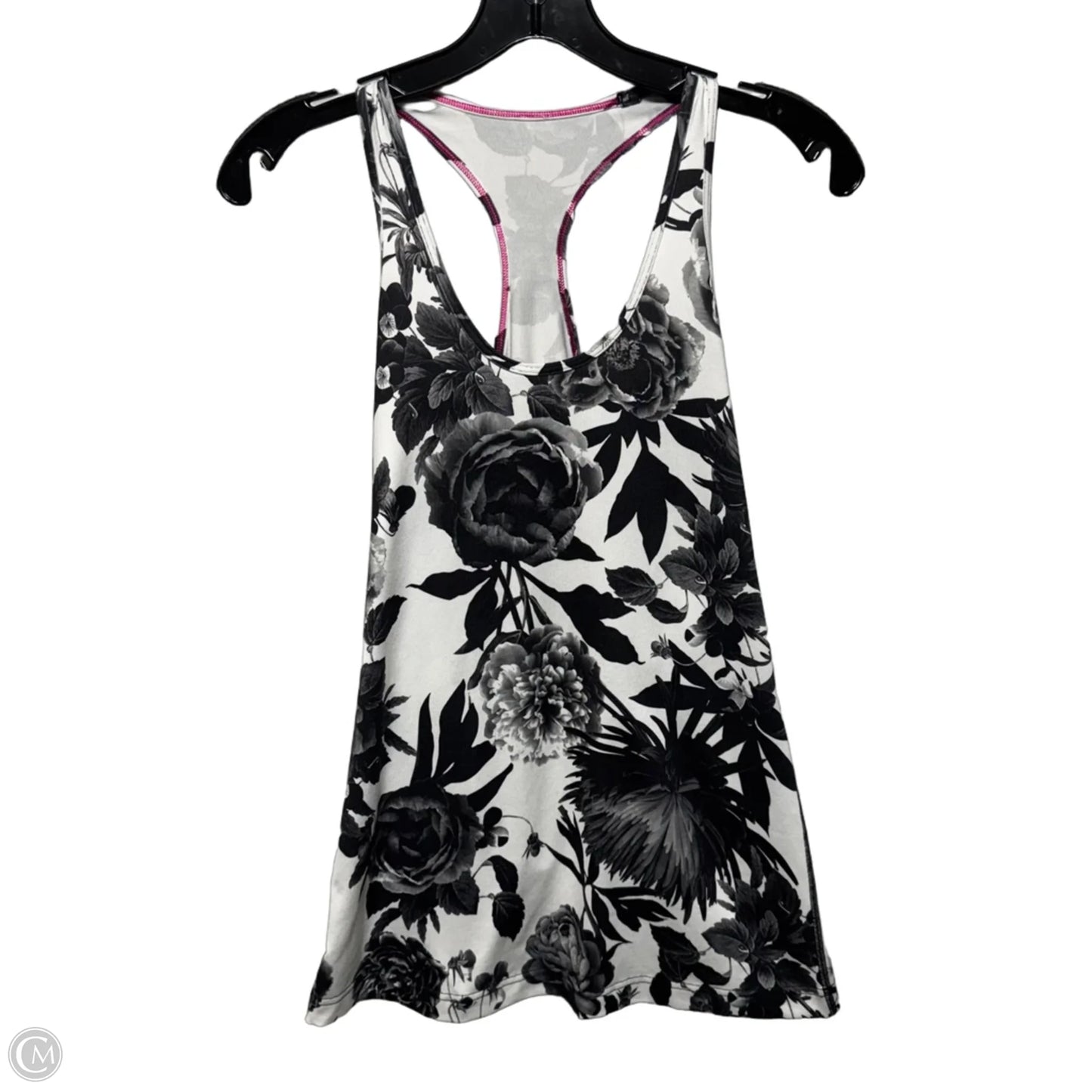 Athletic Tank Top By Lululemon In Floral Print, Size: S (estimated)