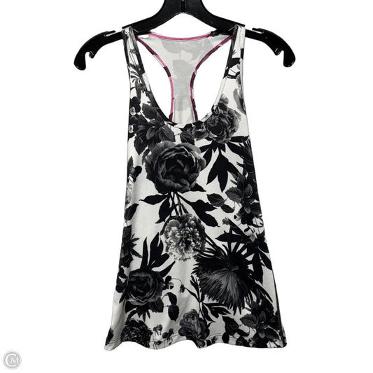 Athletic Tank Top By Lululemon In Floral Print, Size: S (estimated)