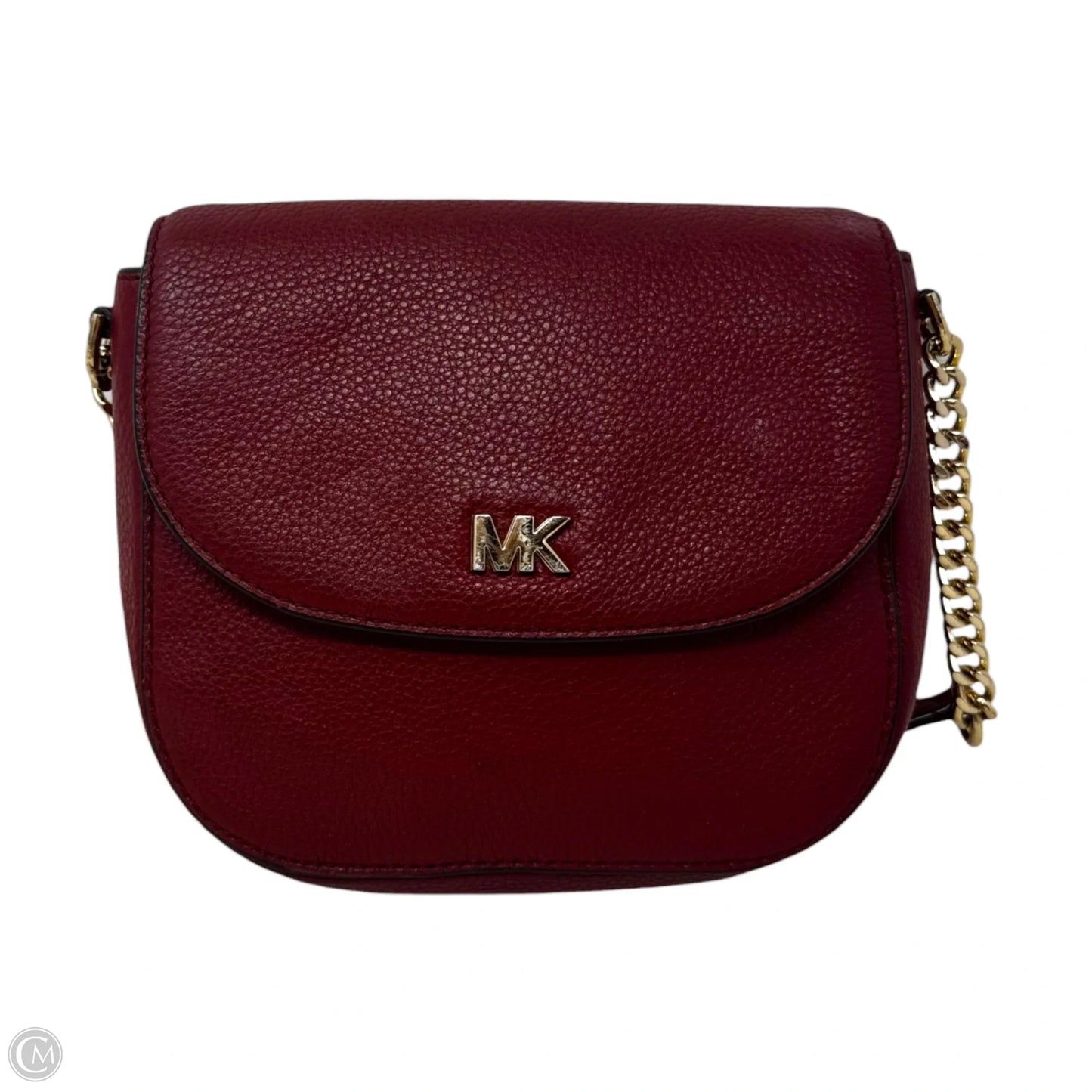 Crossbody Leather By Michael By Michael Kors, Size: Medium