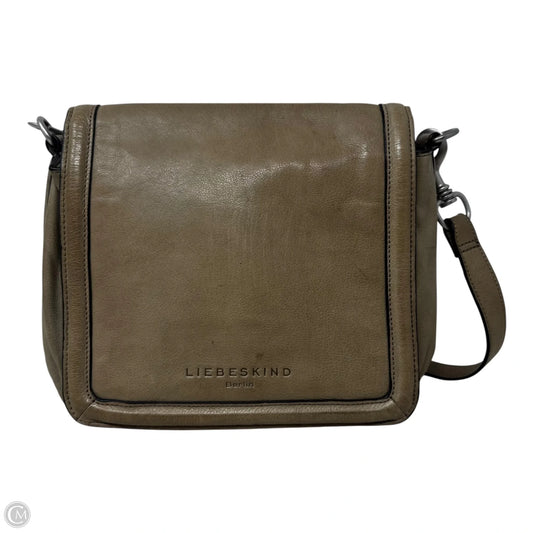 AS IS Crossbody Leather By Liebeskind, Size: Medium