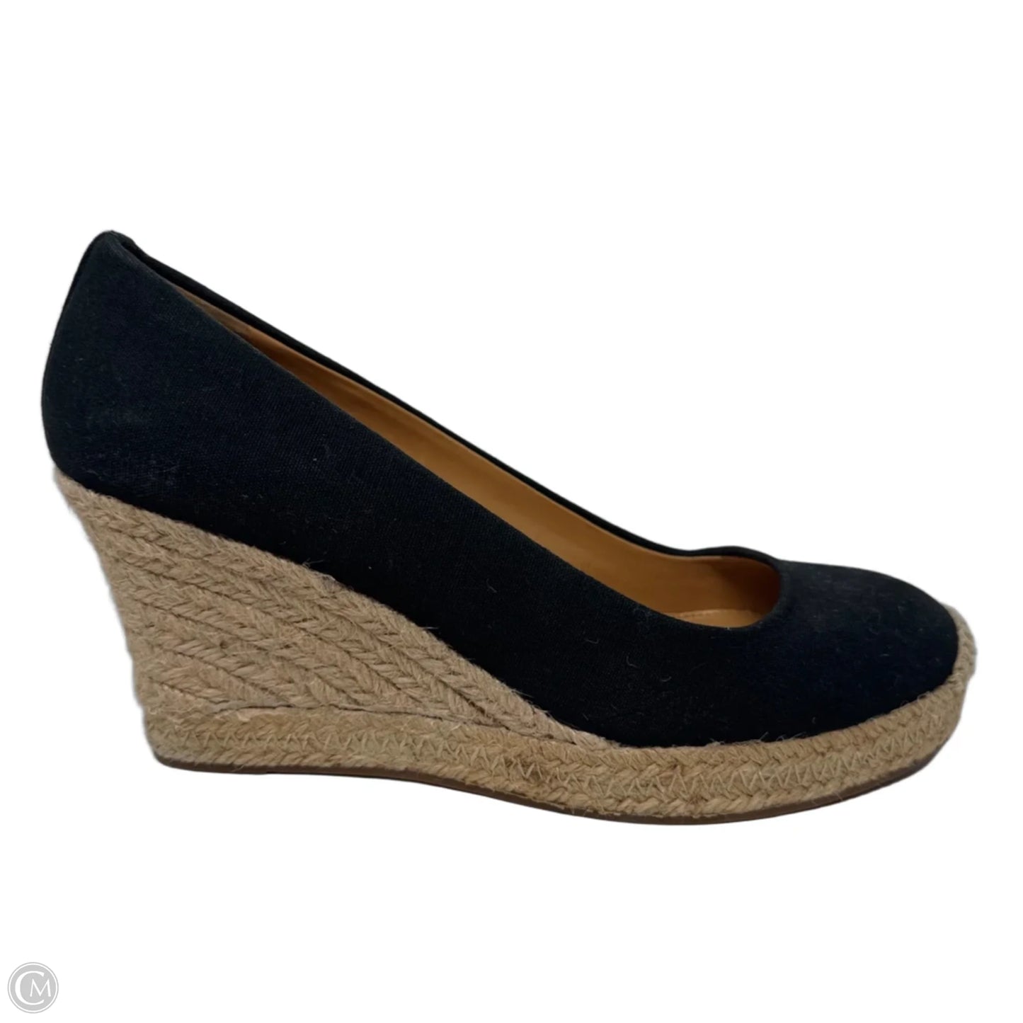 Seville Wedge Espadrilles By J. Crew In Black, Size: 7.5
