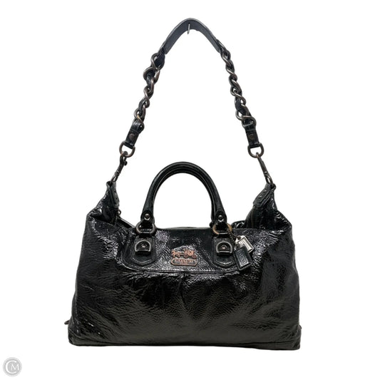 Vintage Madison Sabrina Convertible Strap Satchel Hobo Bag Designer By Coach, Size: Medium