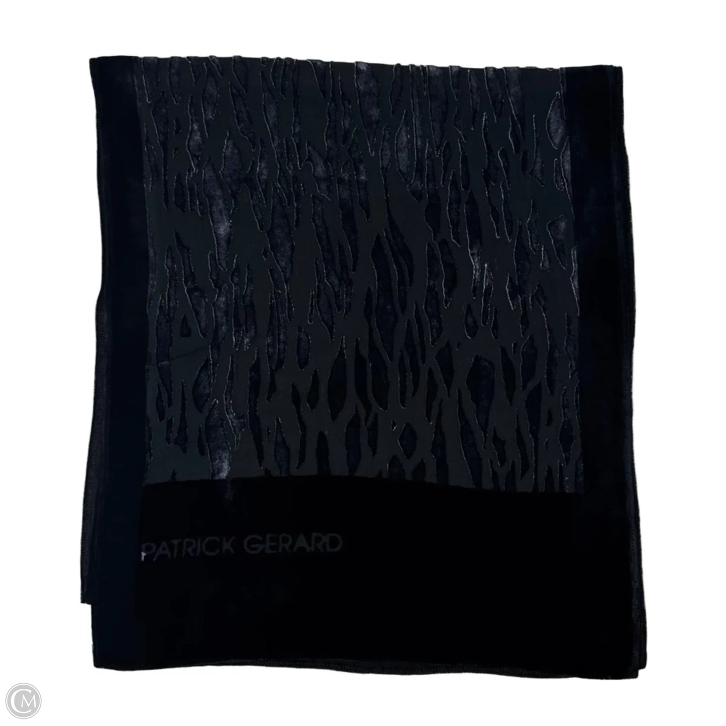 Velvet Burnout Scarf Long By Patrick Gerard