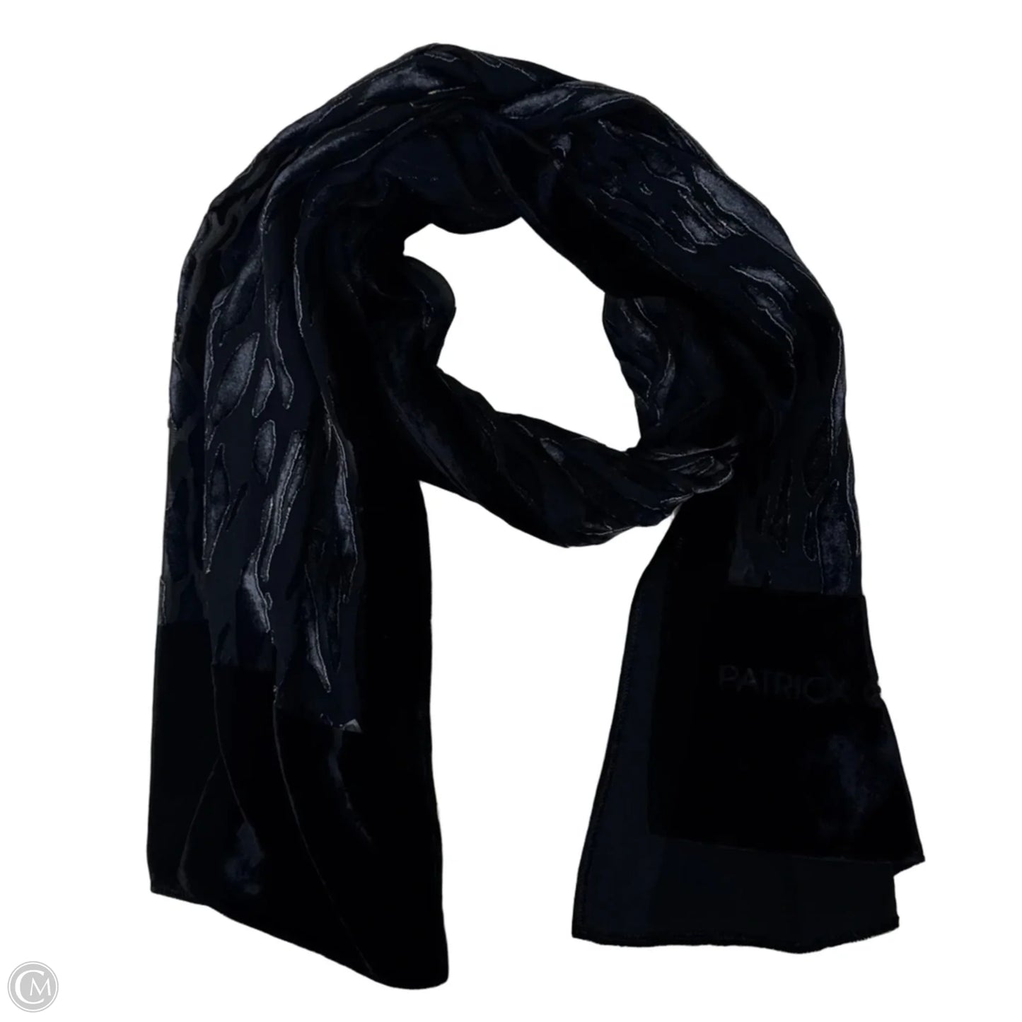 Velvet Burnout Scarf Long By Patrick Gerard