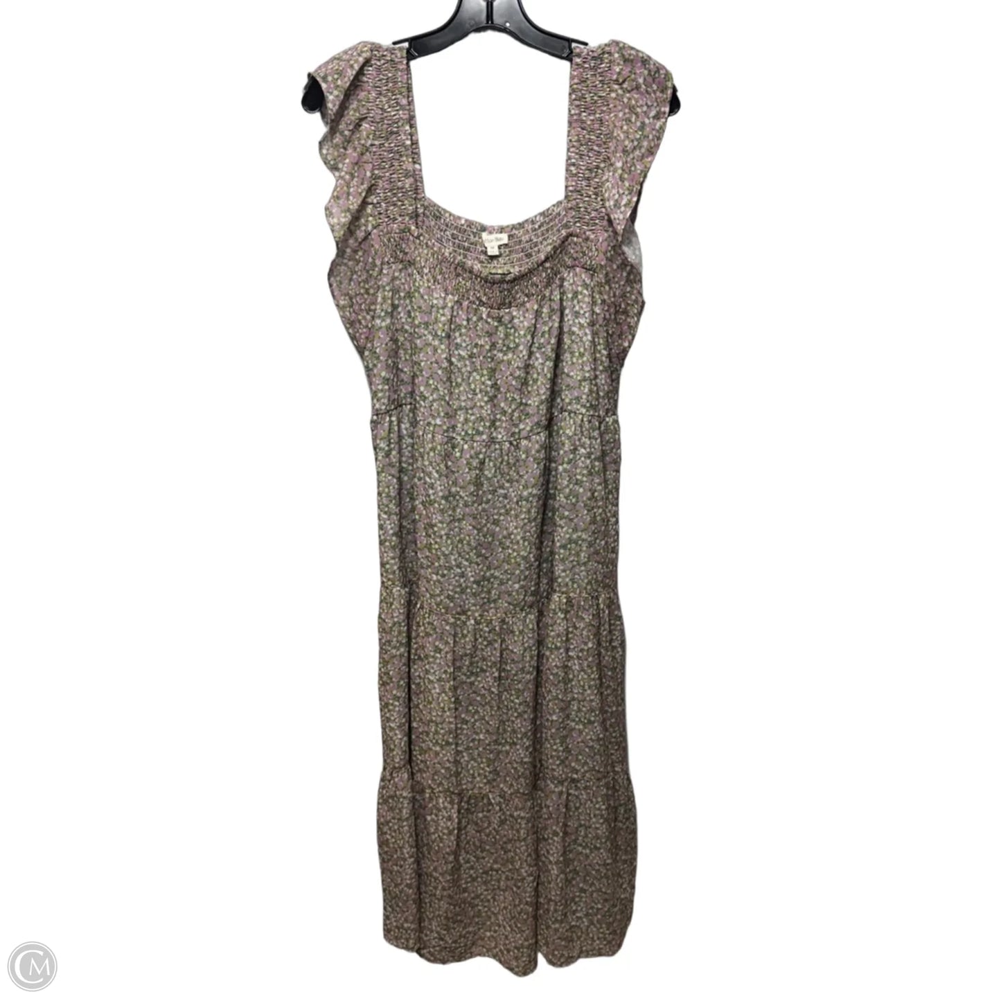 Dress Casual Maxi By Cotton Bleu In Floral Print, Size: M