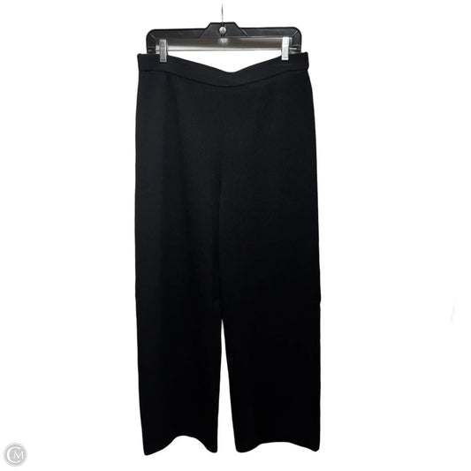 Pants Luxury Designer By St John Caviar Collection In Black, Size: 12