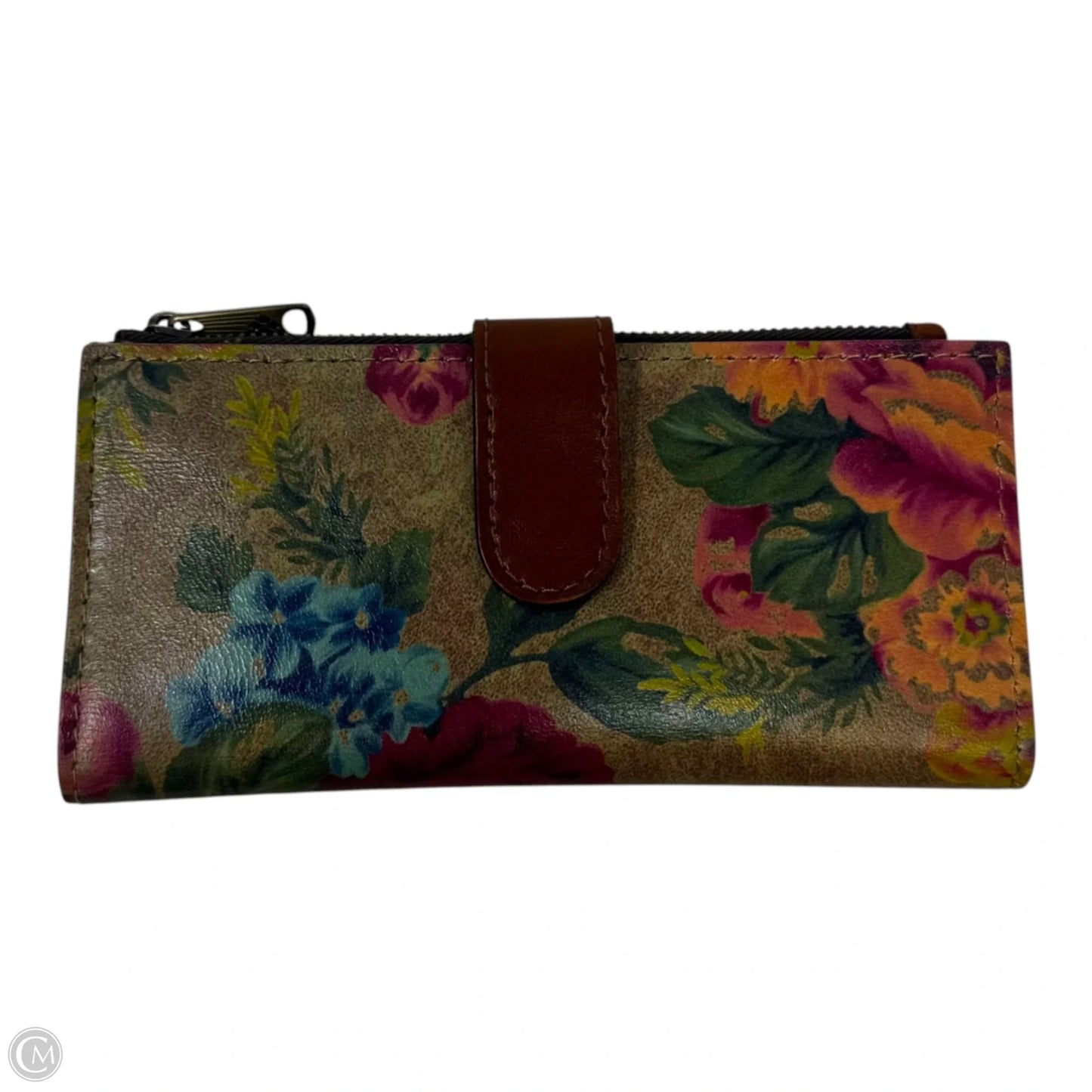 Bifold Snap Wallet Designer By Patricia Nash, Size: Medium