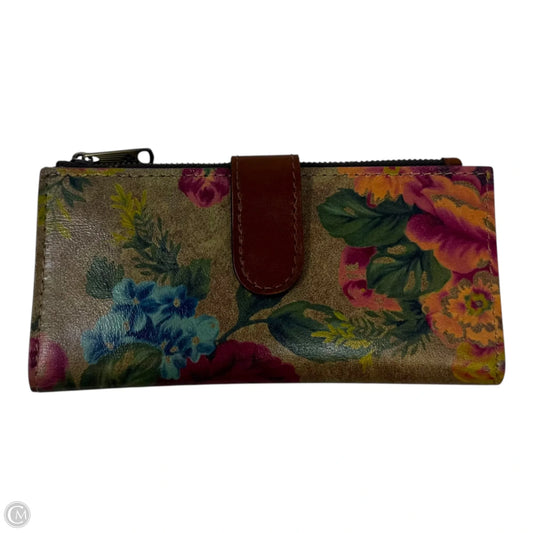 Bifold Snap Wallet Designer By Patricia Nash, Size: Medium