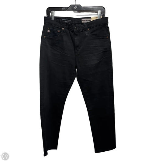Ex-Boyfriend Slouchy Slim Jeans By Adriano Goldschmied In Black Denim, Size: 4/27