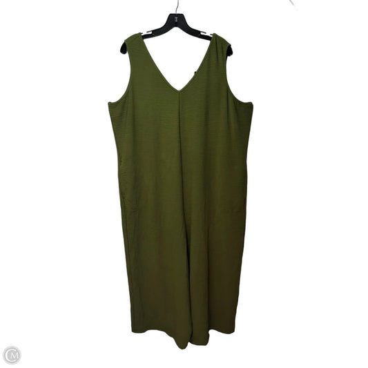 Jumpsuit By Attitude In Green, Size: 2x