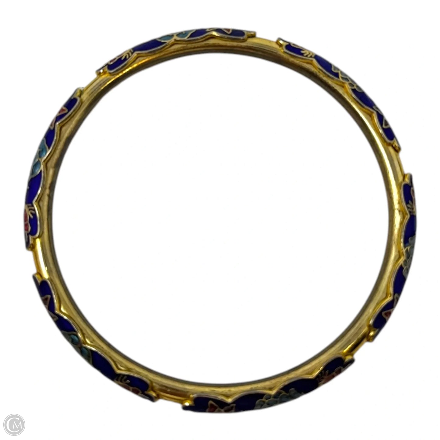 Cloisonné Bangle Bracelet Unbranded