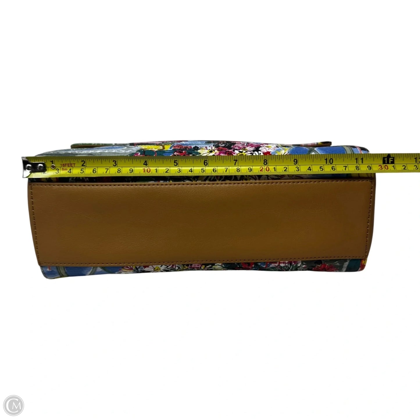 Painted Tophandle Handbag By Talbots, Size: Medium