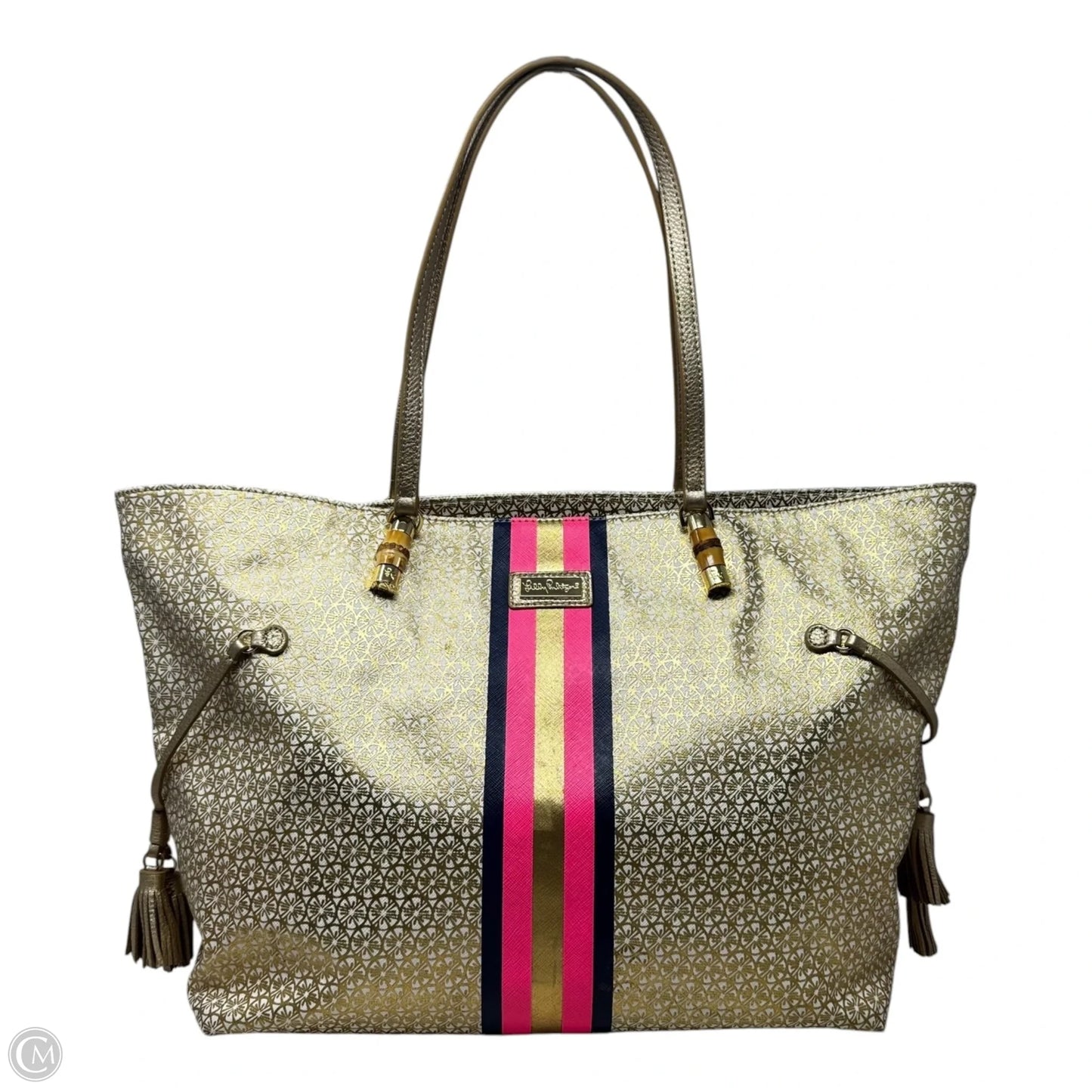 Mizner Tote Designer By Lilly Pulitzer, Size: Medium