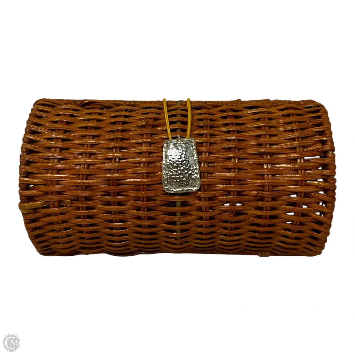 Woven Wicker Clutch Designer By Lilly Pulitzer, Size: Small