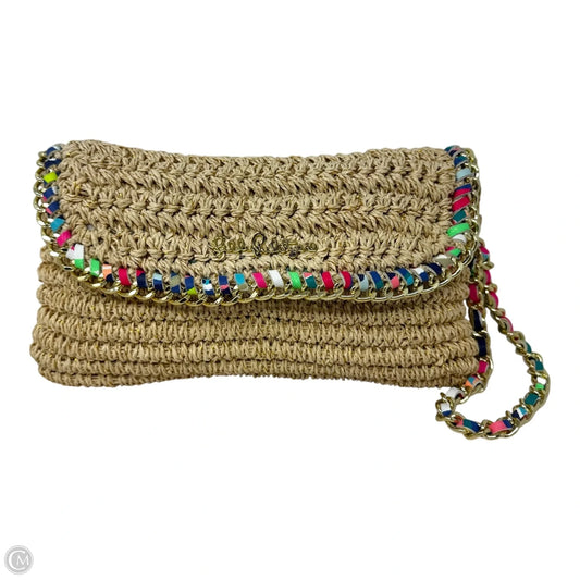 Knotty Woven Wristlet Designer By Lilly Pulitzer, Size: Medium