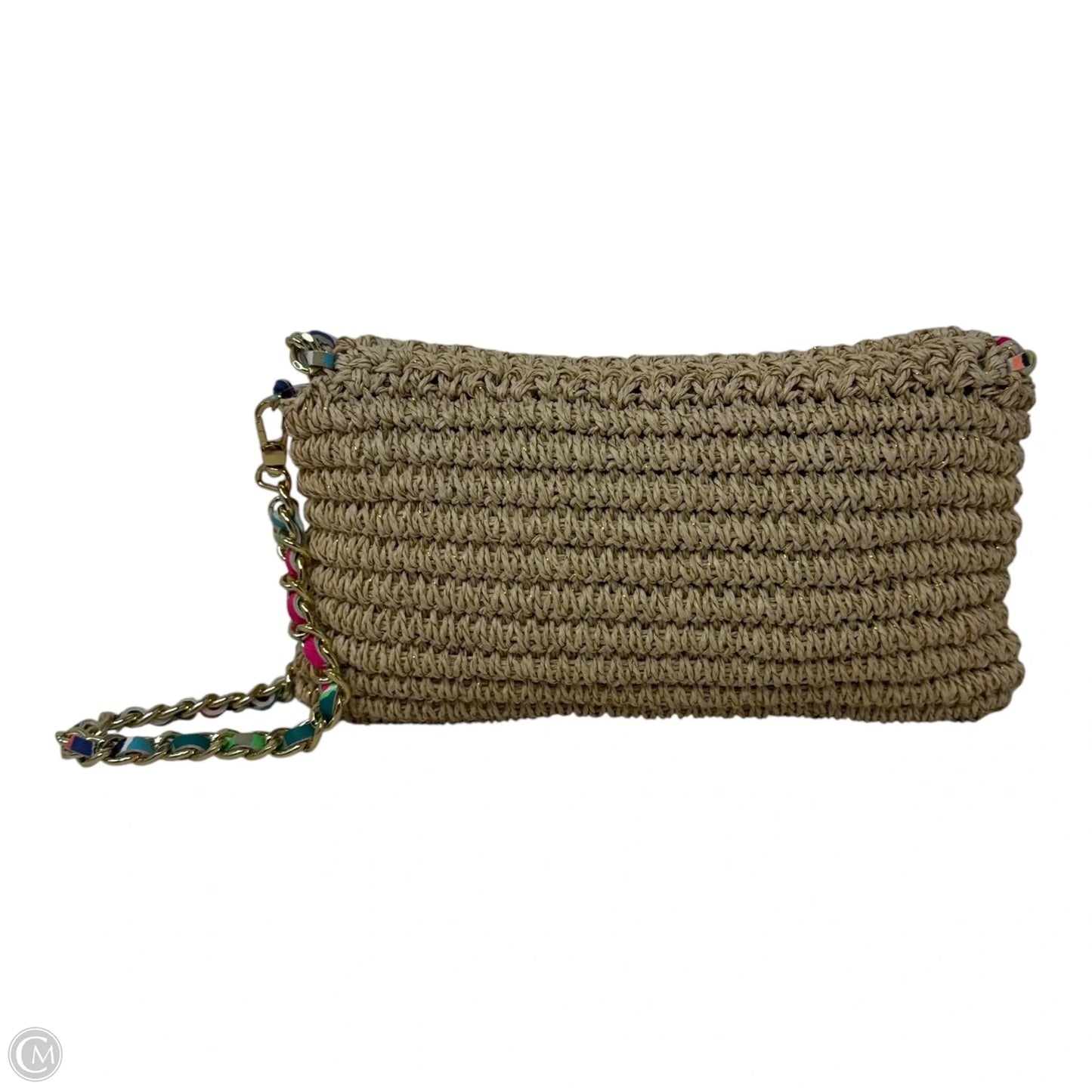 Knotty Woven Wristlet Designer By Lilly Pulitzer, Size: Medium