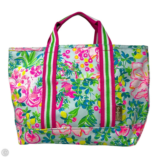 Canvas Tote Designer By Lilly Pulitzer, Size: Medium