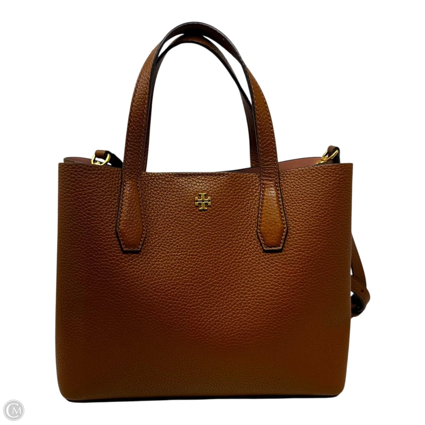 Blake Leather Tote Handbag Designer By Tory Burch, Size: Medium