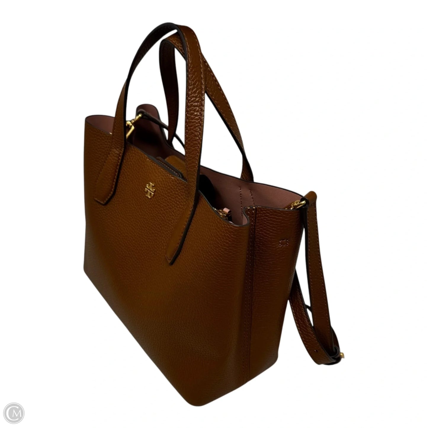 Blake Leather Tote Handbag Designer By Tory Burch, Size: Medium