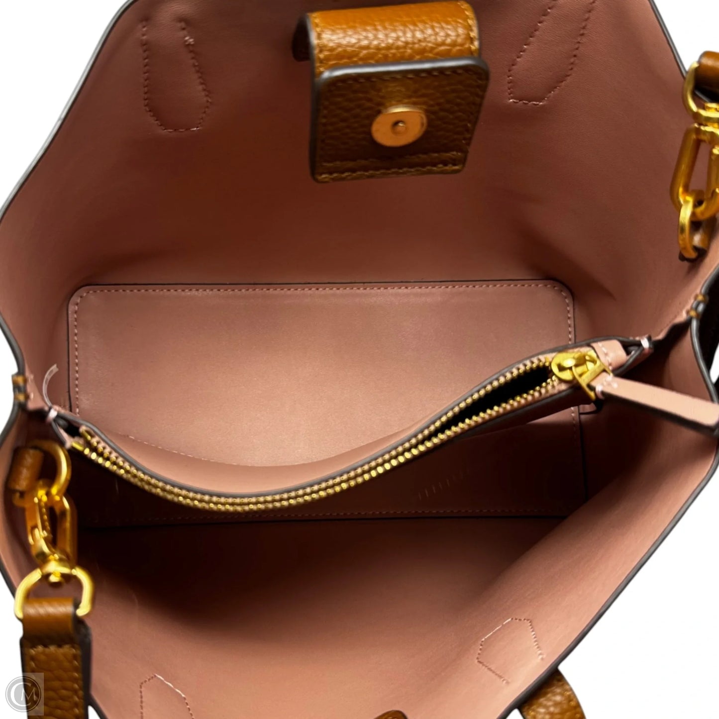 Blake Leather Tote Handbag Designer By Tory Burch, Size: Medium