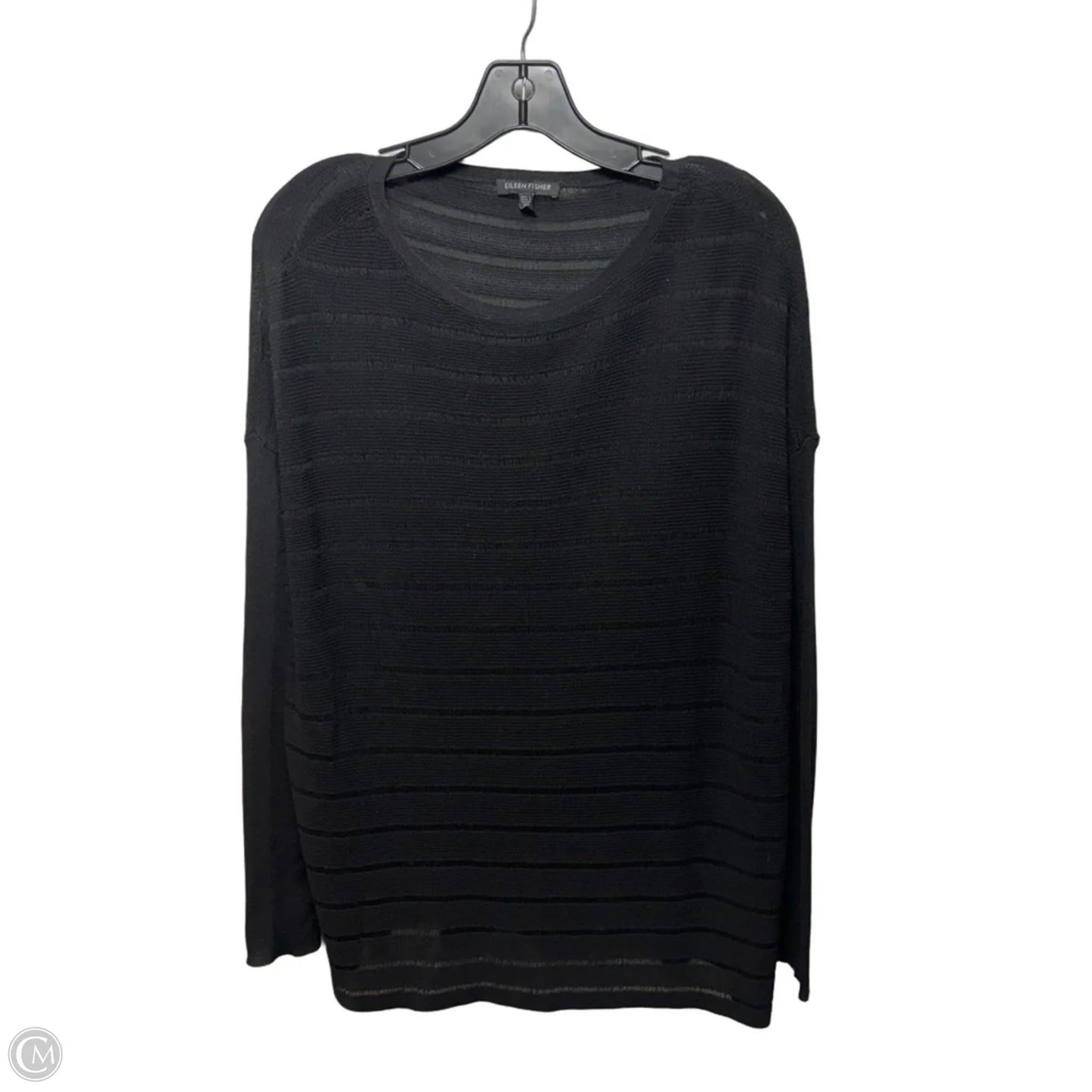 Sweater By Eileen Fisher In Black, Size: S