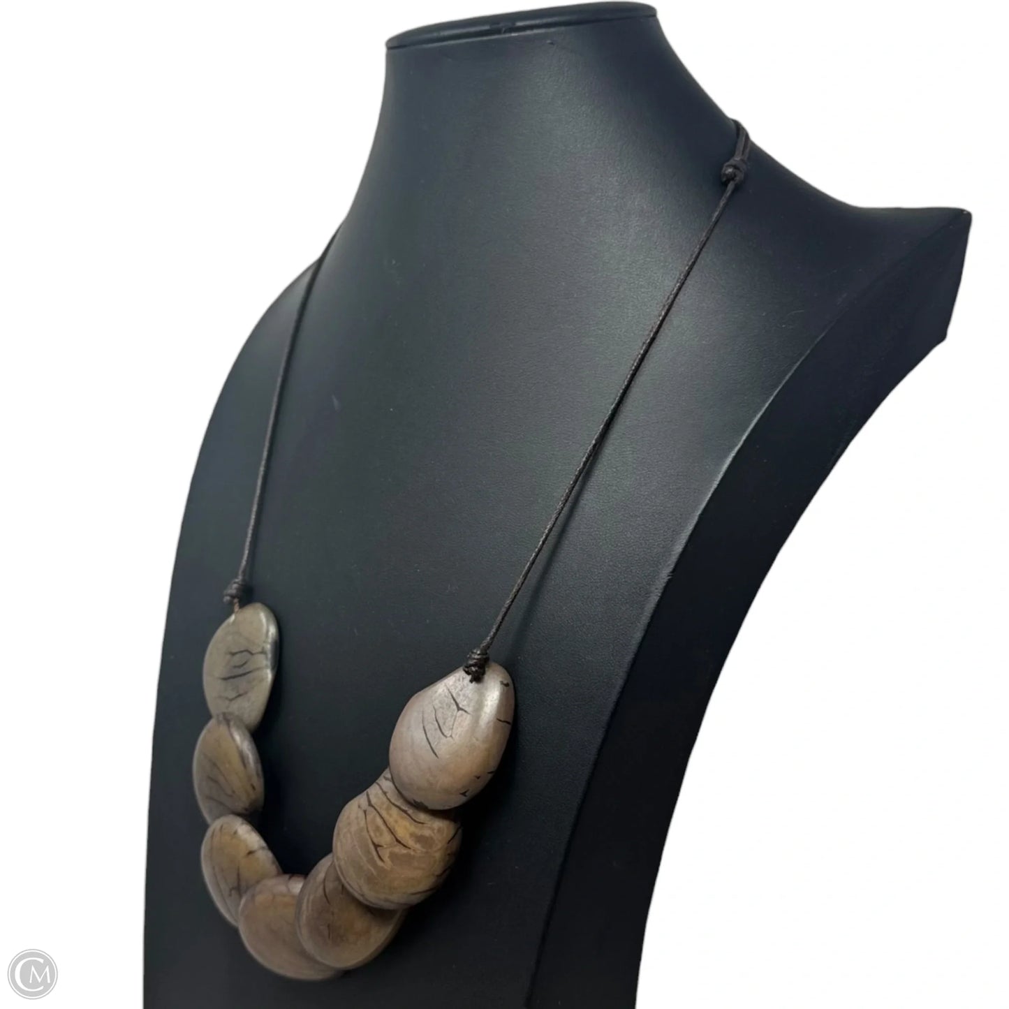 Tagua Nut Adjustable Necklace Statement By J. Jill