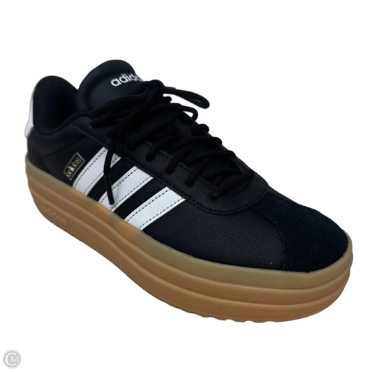 Platform Shoes Sneakers By Adidas In Black & White, Size: 8.5