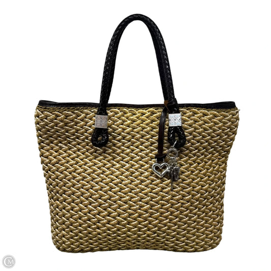 Woven Handbag By Brighton, Size: Medium