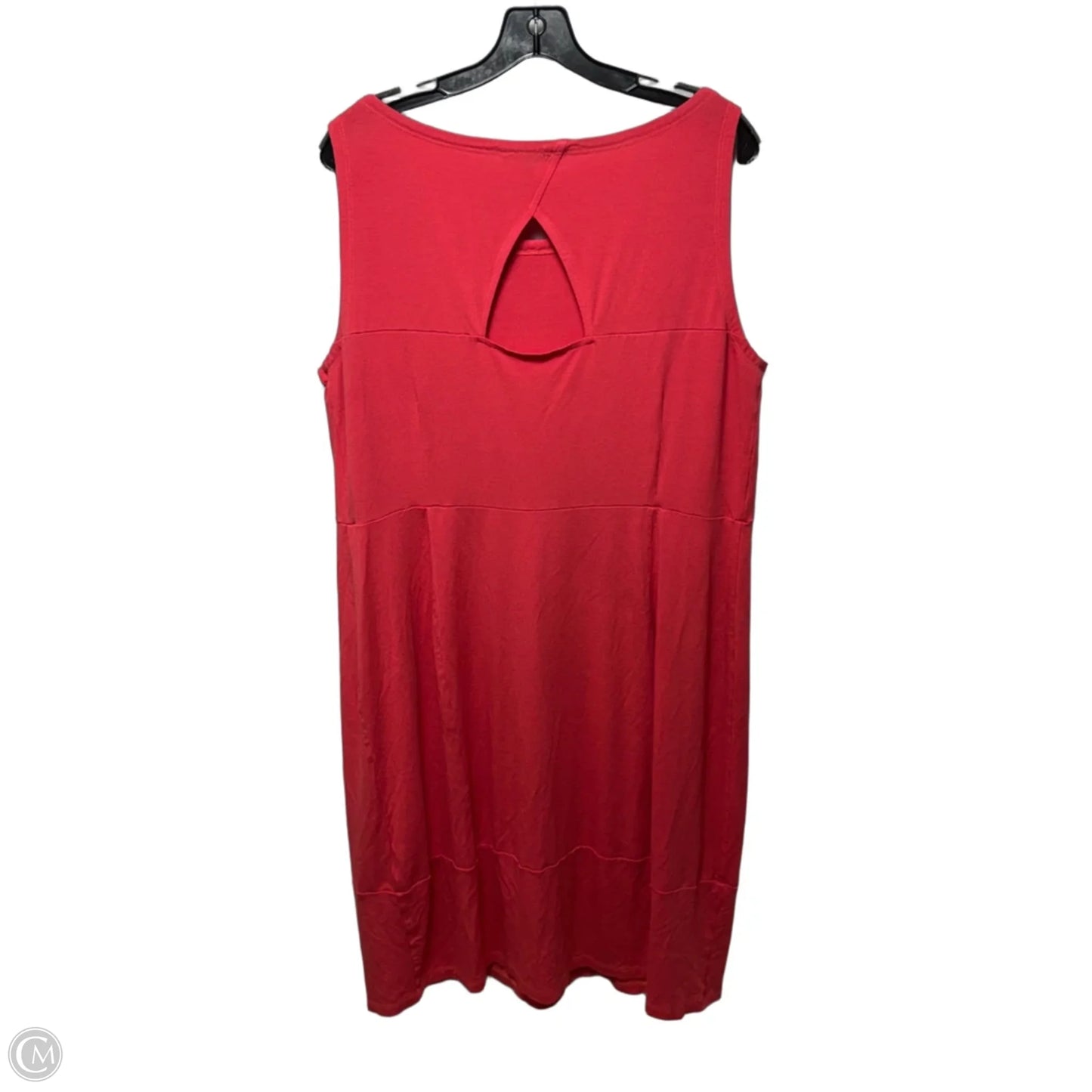 Dress Casual Short By Eileen Fisher In Coral, Size: 1x