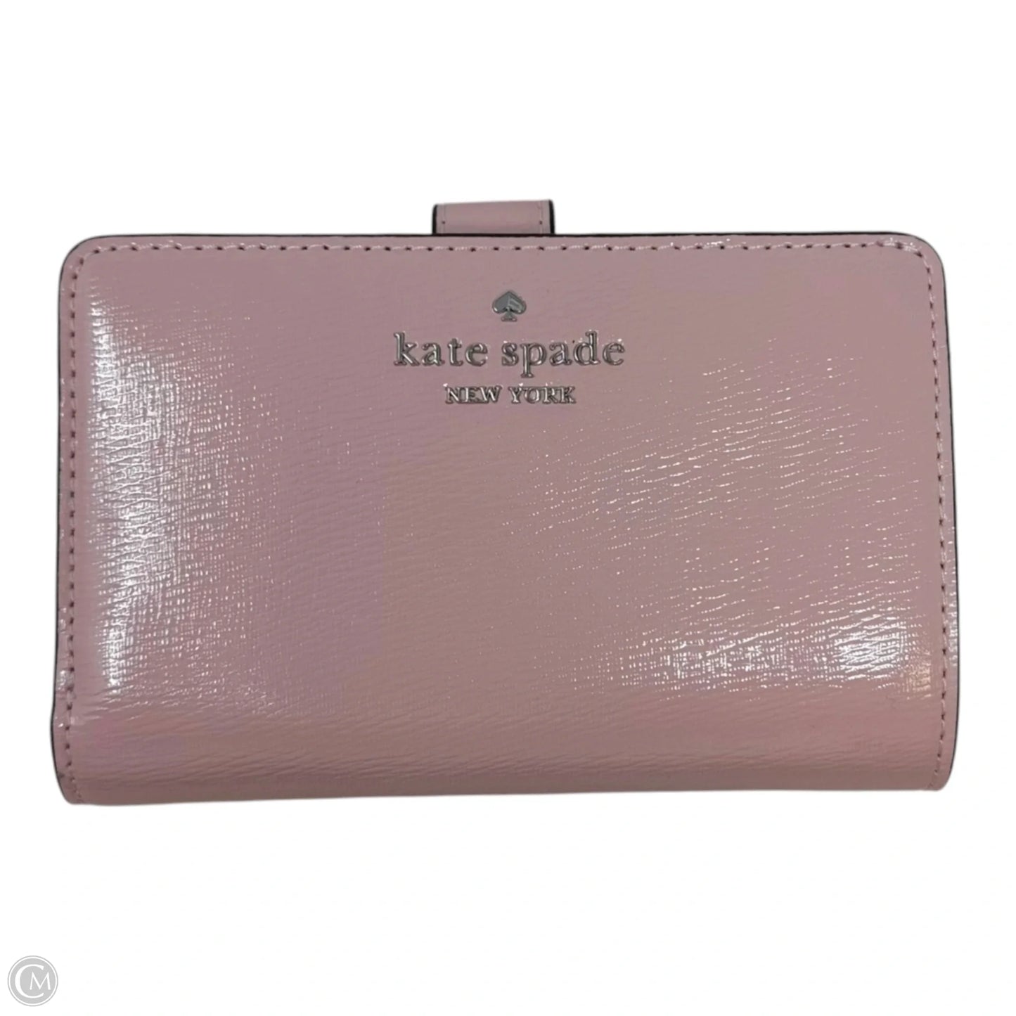 Madison Patent Bifold Snap Wallet Designer By Kate Spade, Size: Medium