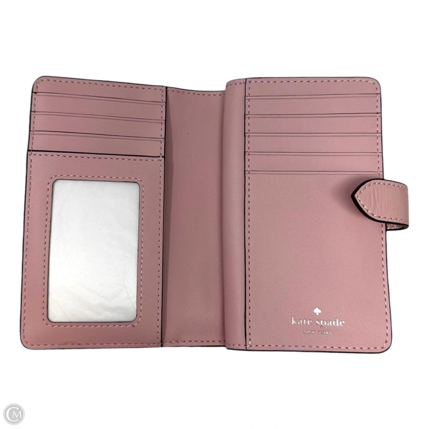 Madison Patent Bifold Snap Wallet Designer By Kate Spade, Size: Medium