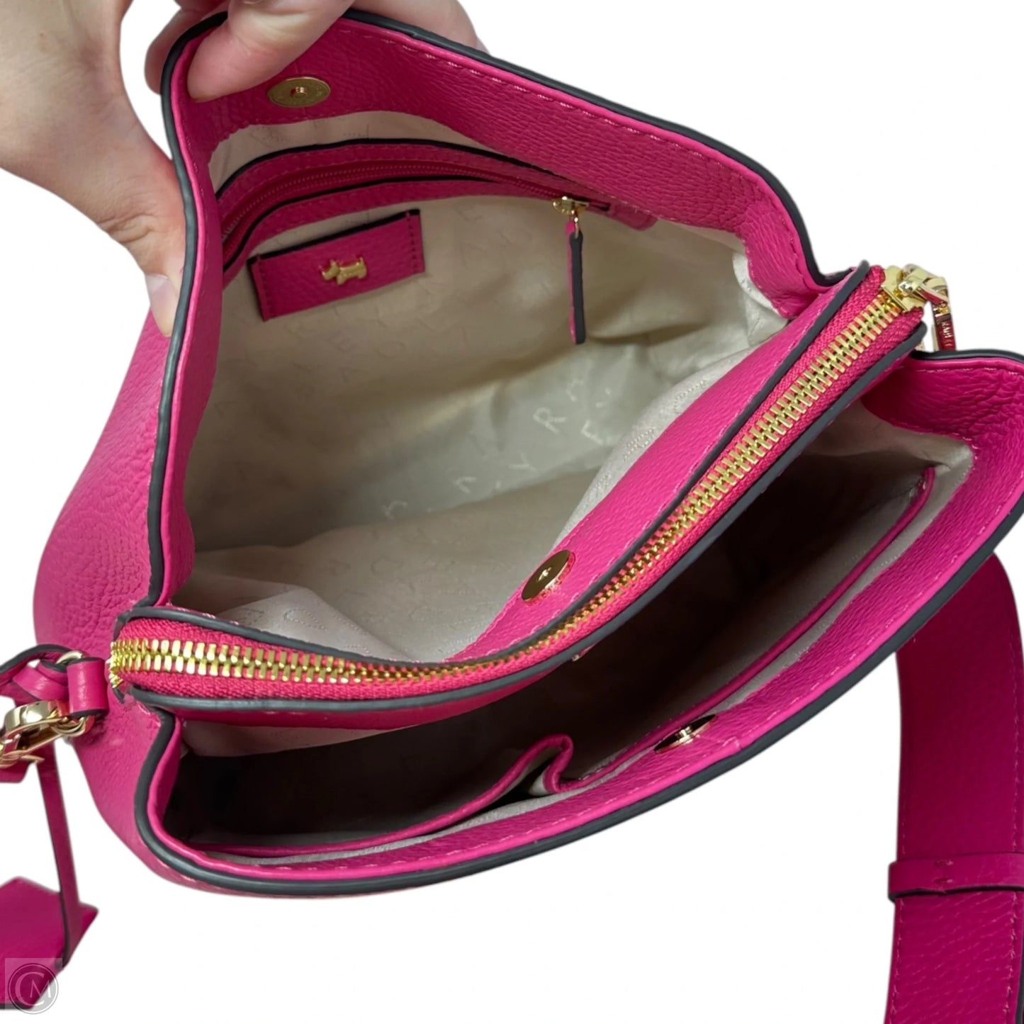 Dukes Place Crossbody Handbag Leather By Radley London, Size: Medium
