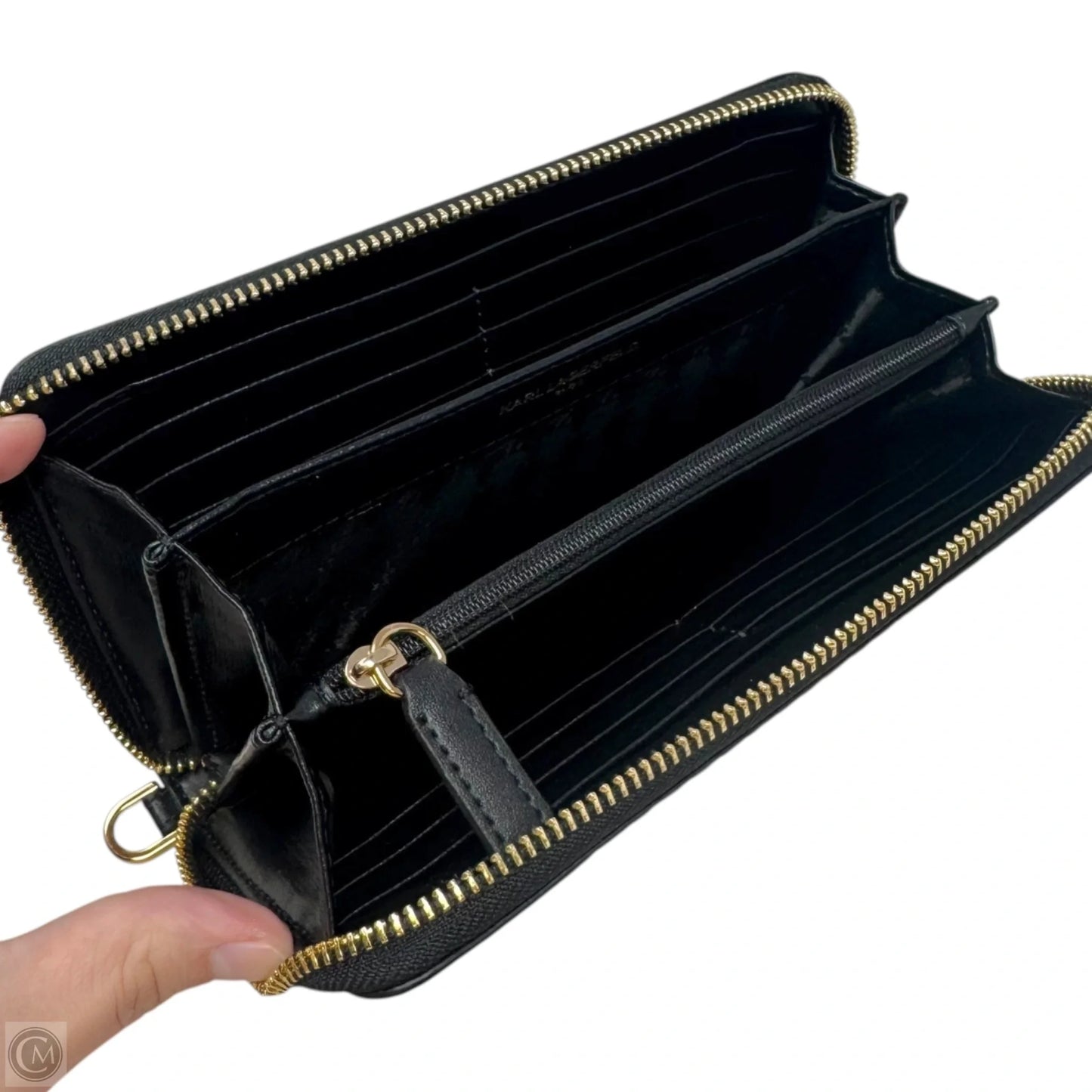 Jacqueline Wallet Designer By Karl Lagerfeld, Size: Medium